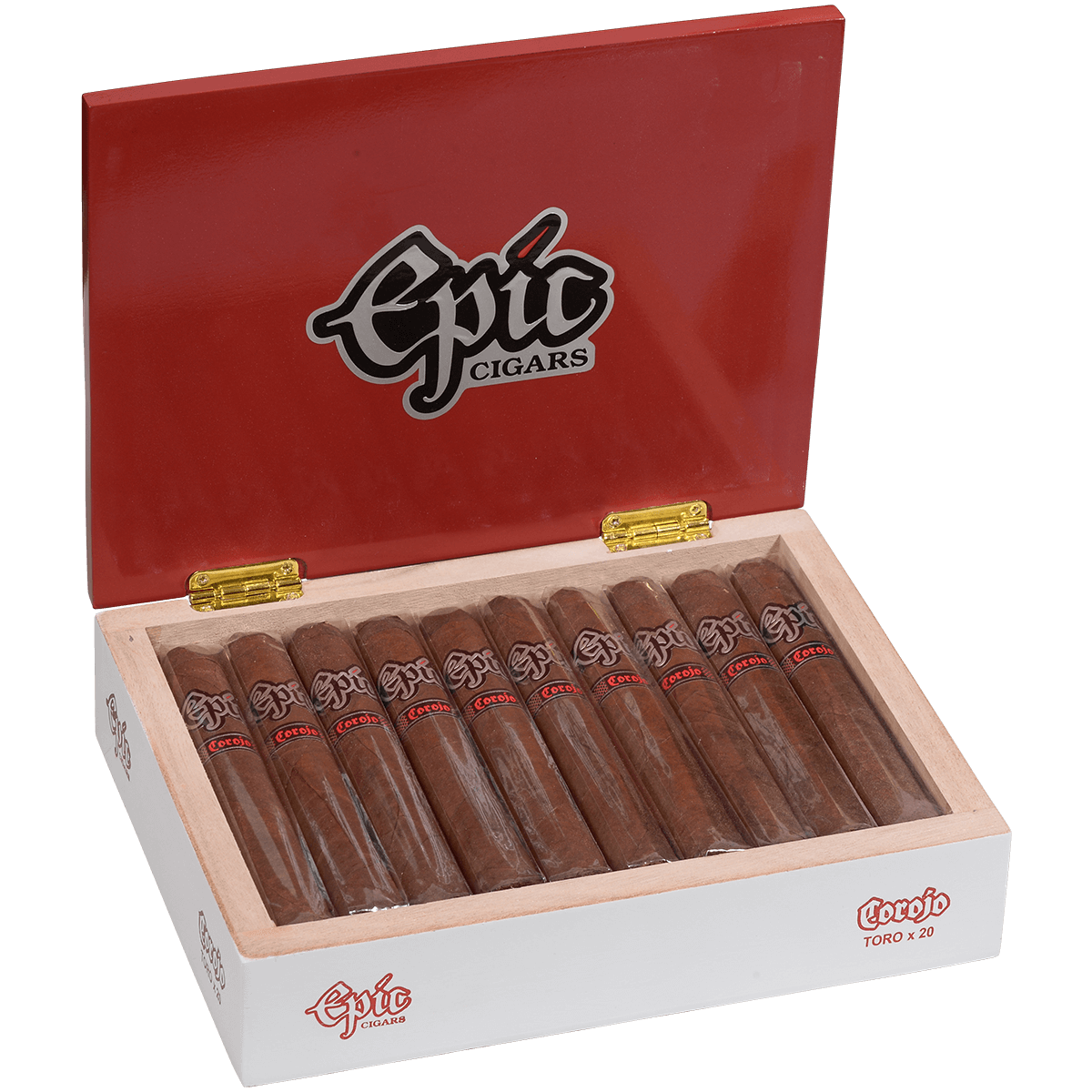 Epic Cigars Corojo Toro 20 Ct. Box 6.00X54