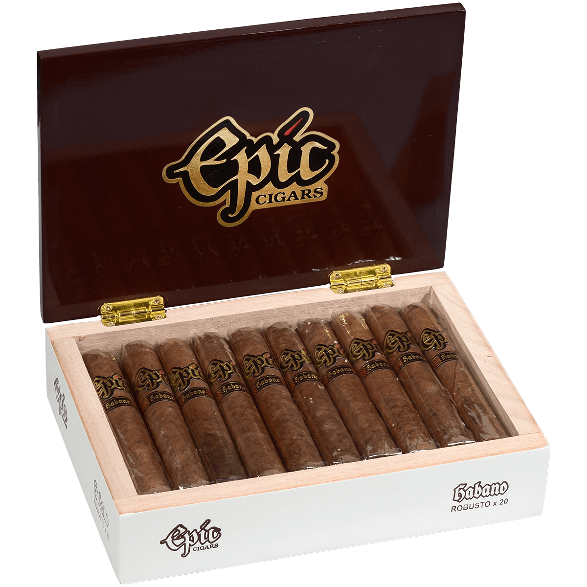 Epic Cigars Habano Robusto 20 Ct. Box 5.50X52