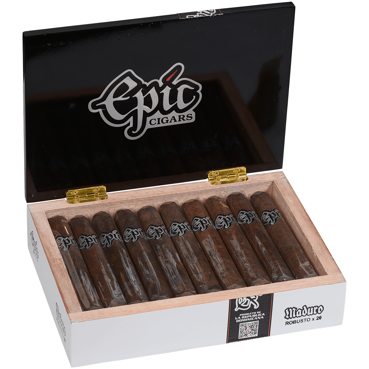 Epic Cigars Maduro Robusto 20 Ct. Box 5.50X52