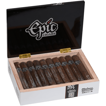 Epic Cigars Maduro Robusto 20 Ct. Box 5.50X52