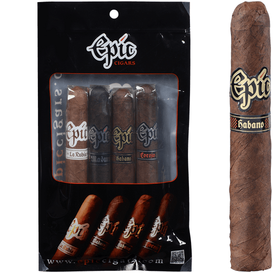 PROMO EPIC CIGARS SAMPLER 4 CT. PACK