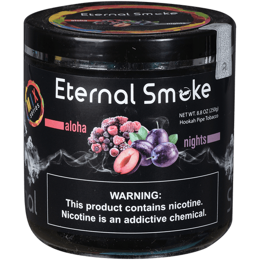 Eternal Smoke Hookah Tobacco Aloha Nights 250 Gram Jar