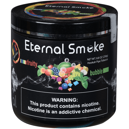 Eternal Smoke Hookah Tobacco Fruity Bubble 250 Gram Jar