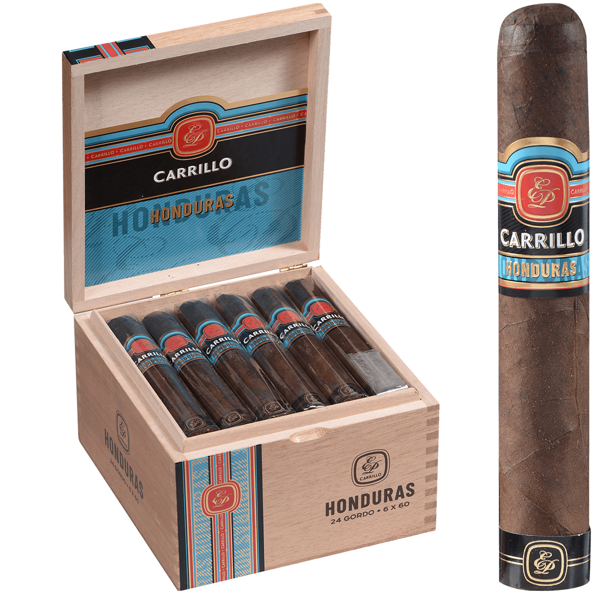 Essence Series By Ep Carrillo Honduras Gordo 6X60 24Ct Box