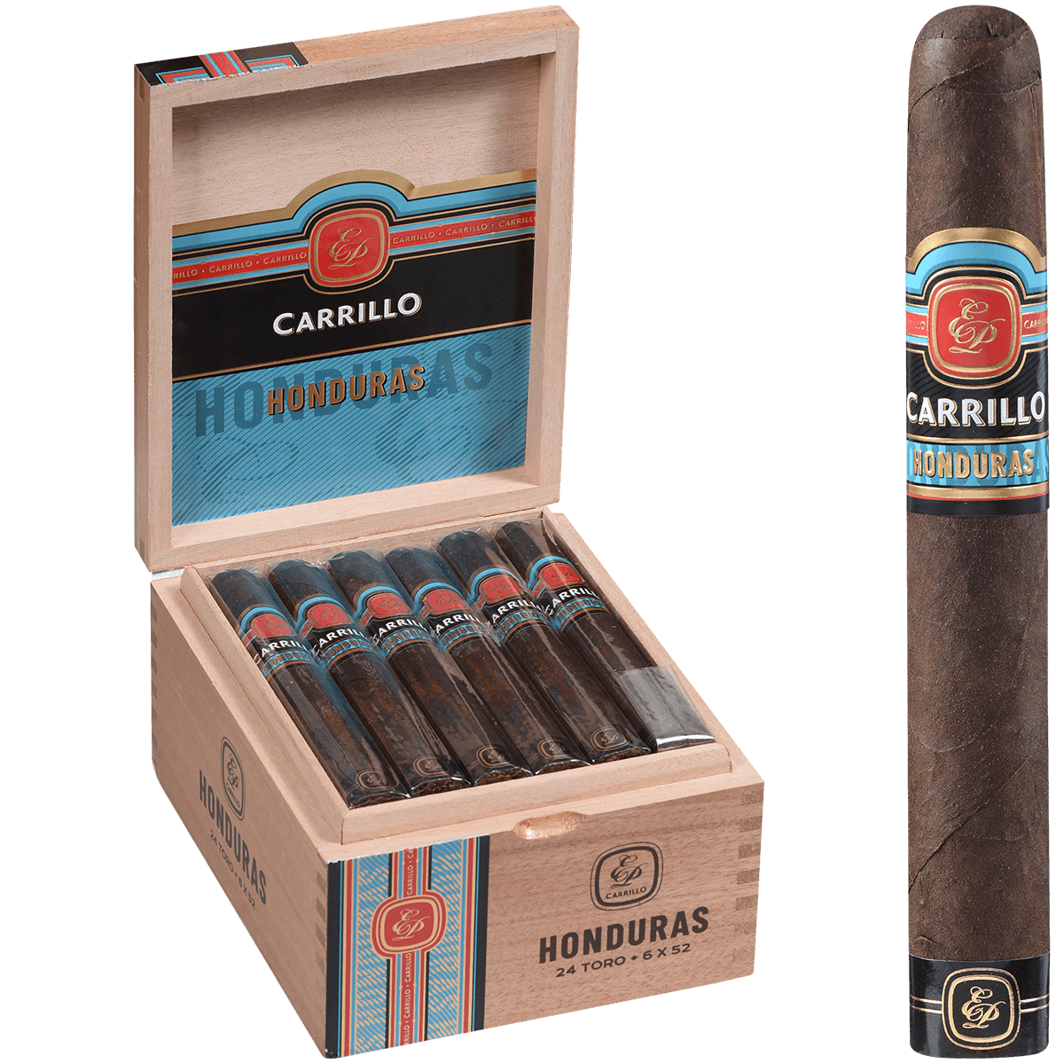 Essence Series By Ep Carrillo Honduras Toro 6X52 24Ct Box