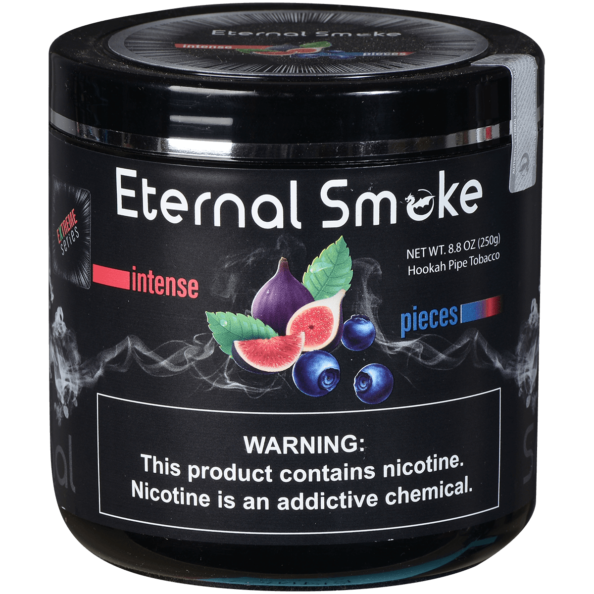 Eternal Smoke Hookah Tobacco Intense Pieces 250 Gram Jar