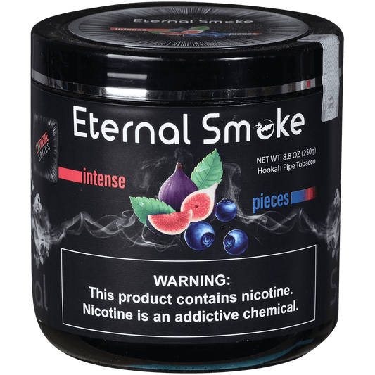 Eternal Smoke Hookah Tobacco Intense Pieces 250 Gram Jar