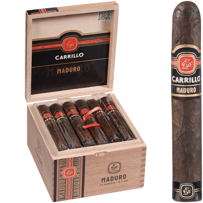 Essence Series By Ep Carrillo Maduro Gordo 6X60 24Ct Box