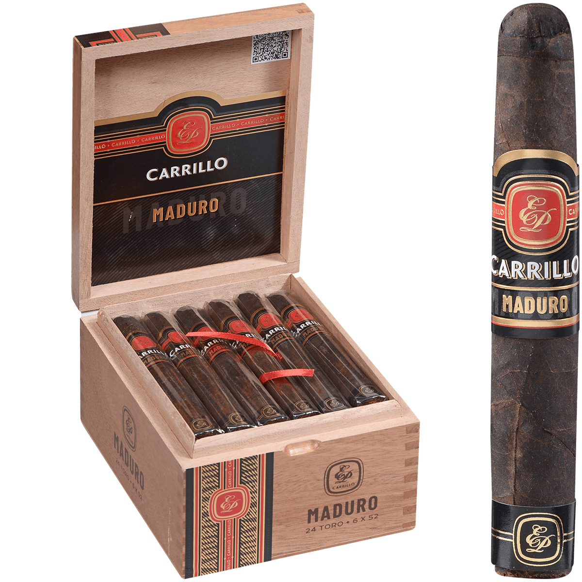 Essence Series By Ep Carrillo Maduro Toro 6X52 24Ct Box