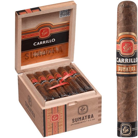 Ep Carrillo Essence Series By Ep Carrillo Sumatra Robusto 5X50 24Ct Box