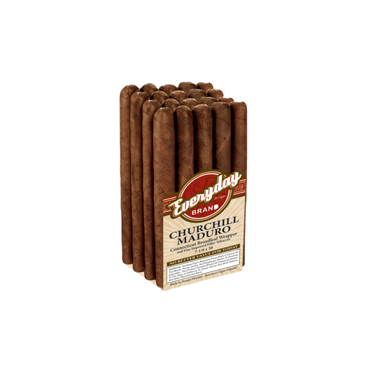 Everyday Maduro Churchill 20 Ct. Bundle 7.00X52
