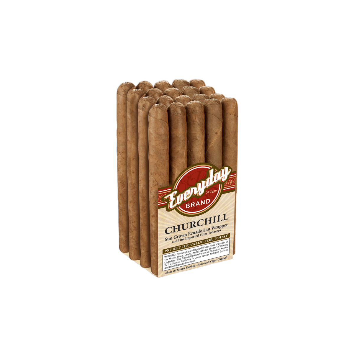Everyday Natural Churchill 20 Ct. Bundle 7.00X52