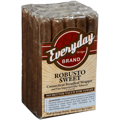 Everyday Sweet Robusto 20 Ct . Bundle 5.25X48