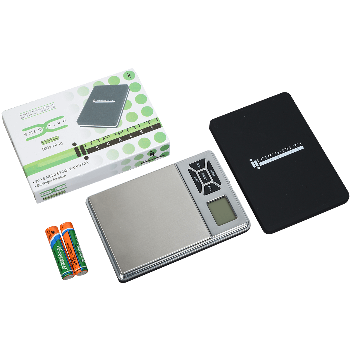 Scale Executive 500G X 0.1G Pocket Scales Black