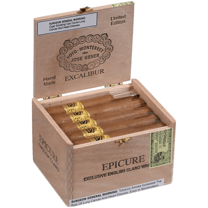 Hoyo Excalibur English Claro Epicure 20 Ct. Box 5.25X50