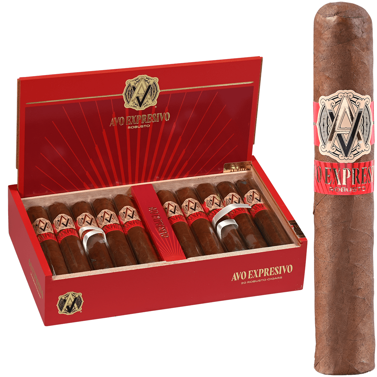 Avo Expresivo Robusto 20 Ct. Box 5X52