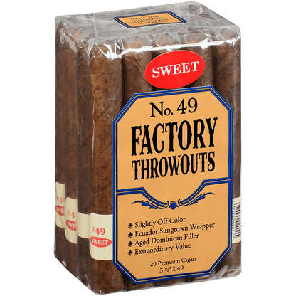 Factory Throwouts No 49 Sweet 20 Ct. Bundle 5.50X49