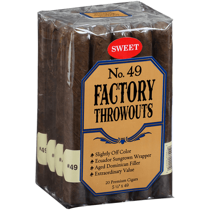 Factory Throwouts No 49 Sweet 20 Ct. Bundle 5.50X49