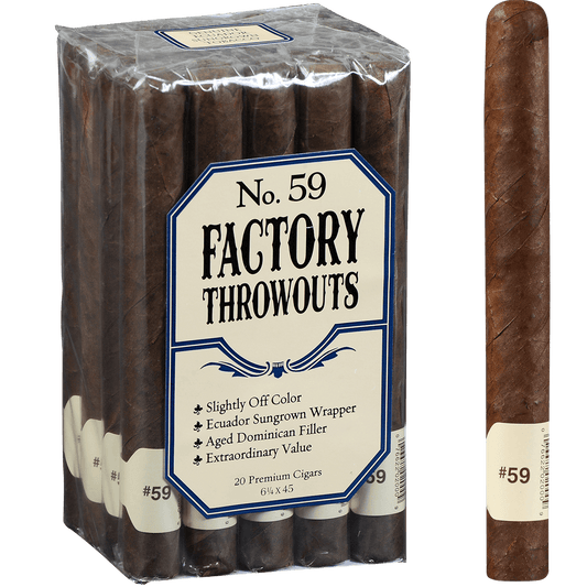 Factory Throwouts No 59 Natural 20 Ct. Bundle 6.25X45