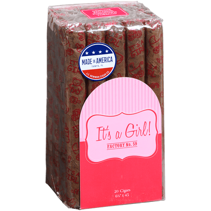 Factory Throwouts No 59 "It'S A Girl" 20 Ct. Bundle 6.25X45