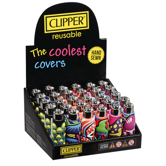 Clipper Fcp11 Mushroom Lighters 30Ctdisplay