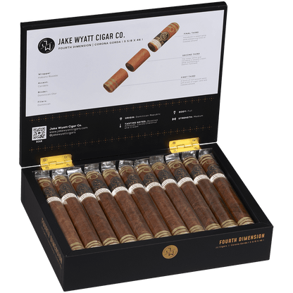 Jake Wyatt Gourmet Collection Fourth Dimension Corona Gorda Habano 22 Ct. Box 5.63X46
