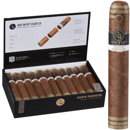 Jake Wyatt Gourmet Collection Fourth Dimension Gordo Habano 22 Ct. Box 6.00X60