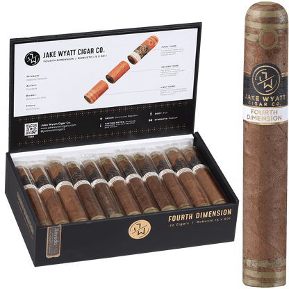 Jake Wyatt Gourmet Collection Fourth Dimension Robusto Habano 22 Ct. Box 5.00X50