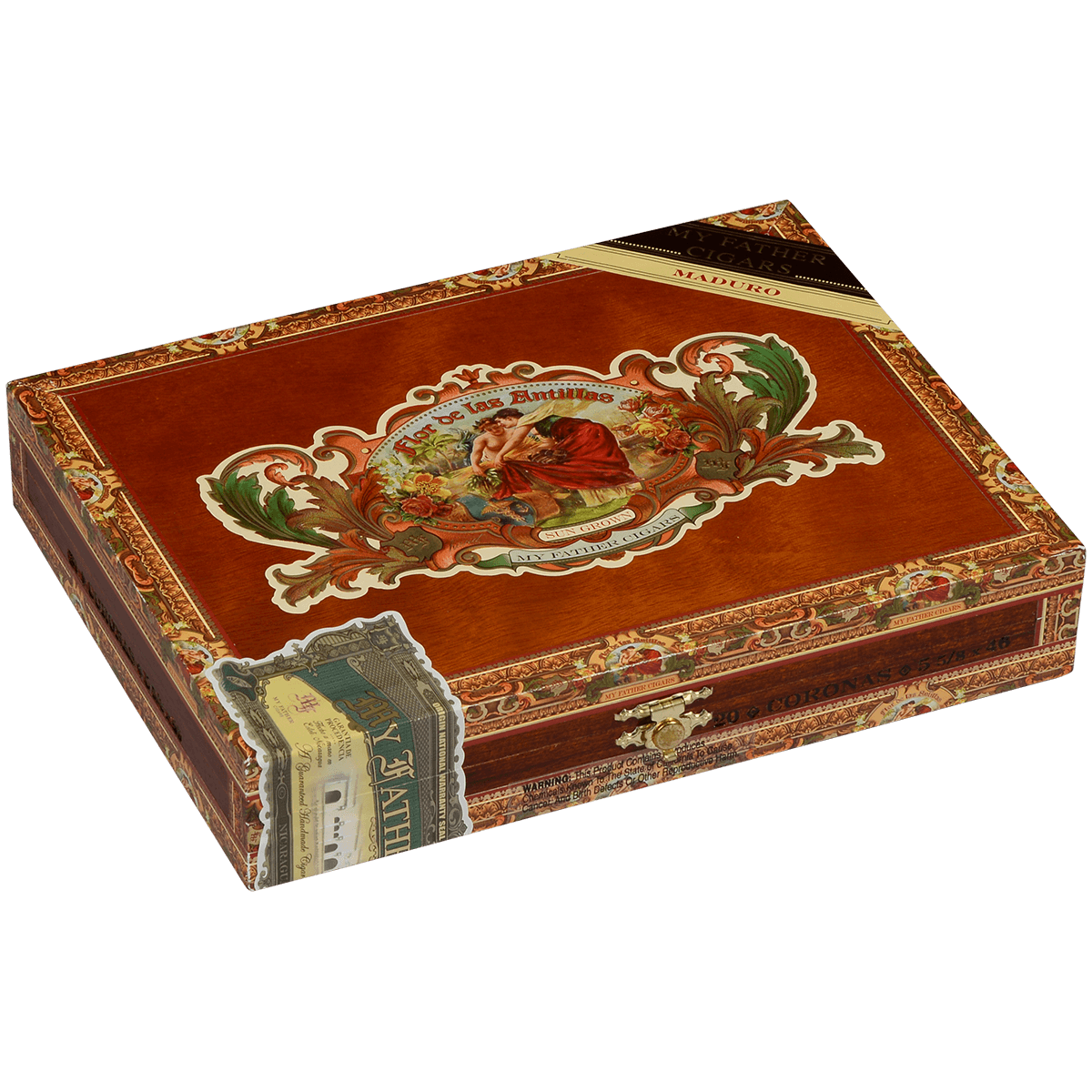 Flor De Las Antillas By My Father Cigars Corona Maduro 20 Ct. Box 5.62X46