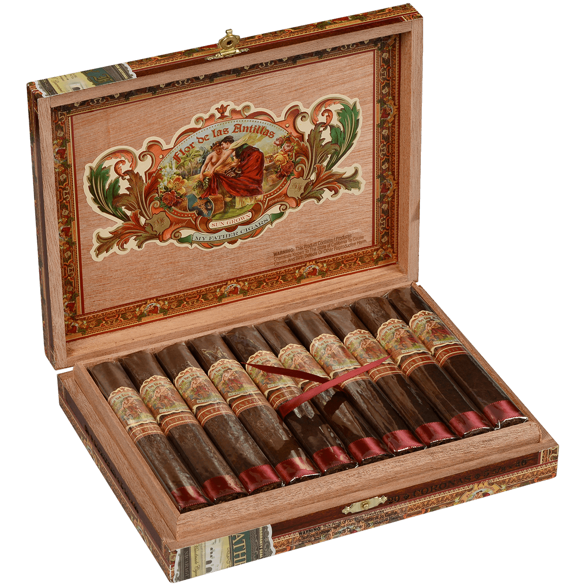 Flor De Las Antillas By My Father Cigars Corona Maduro 20 Ct. Box 5.62X46