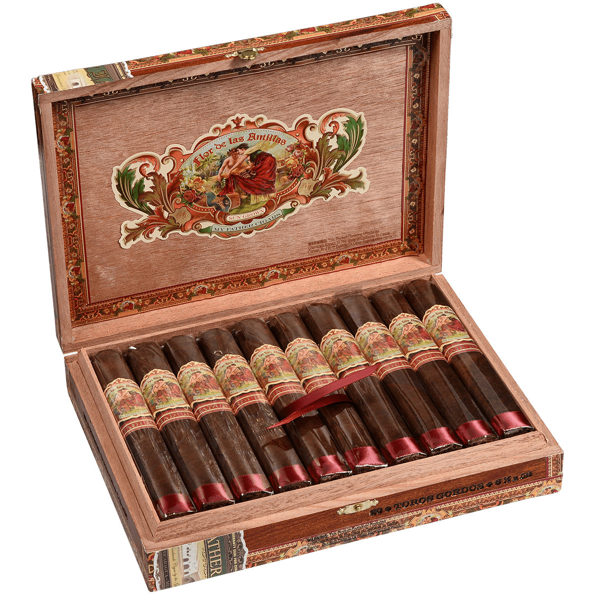 Flor De Las Antillas By My Father Cigars Toro Gordo Maduro 20 Ct. Box 6.50X56