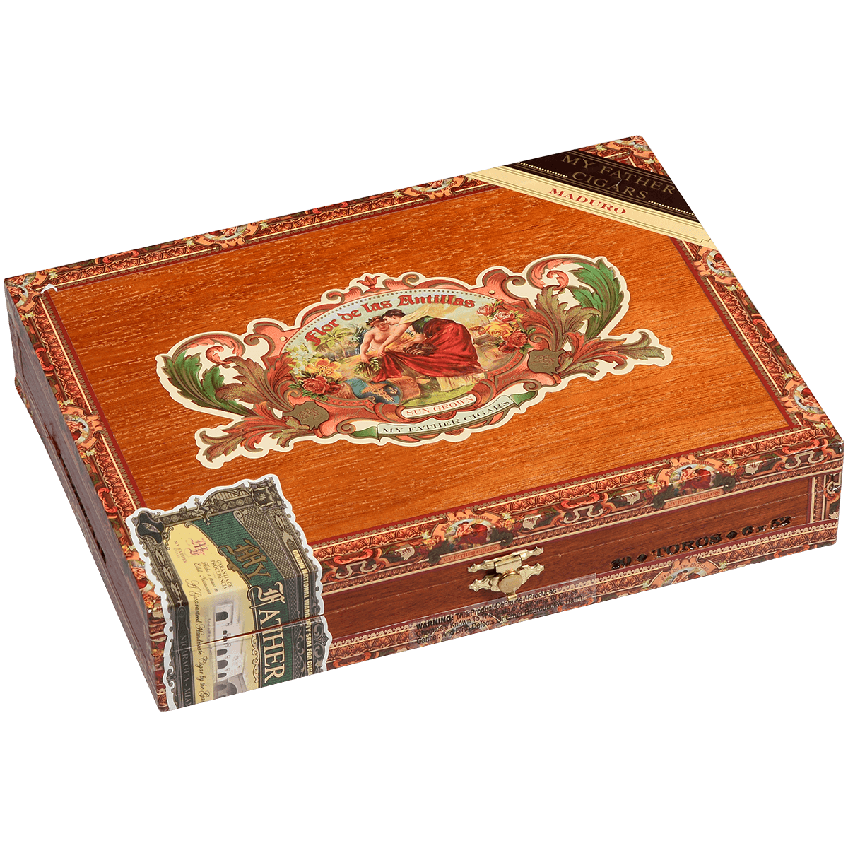 Flor De Las Antillas By My Father Cigars Toro Maduro 20 Ct. Box 6.00X52