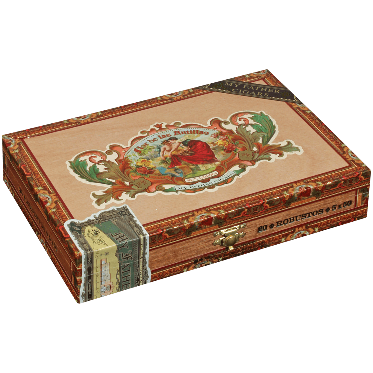 Flor De Las Antillas By My Father Cigars Robusto 20 Ct. Box 5.00X50