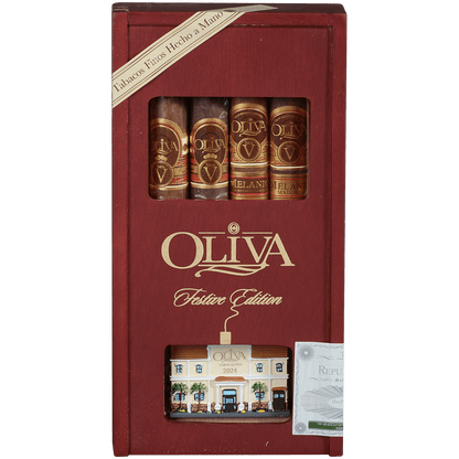 Oliva Gift Set Tosa050 Oliva Festive Sampler 4 Cigars