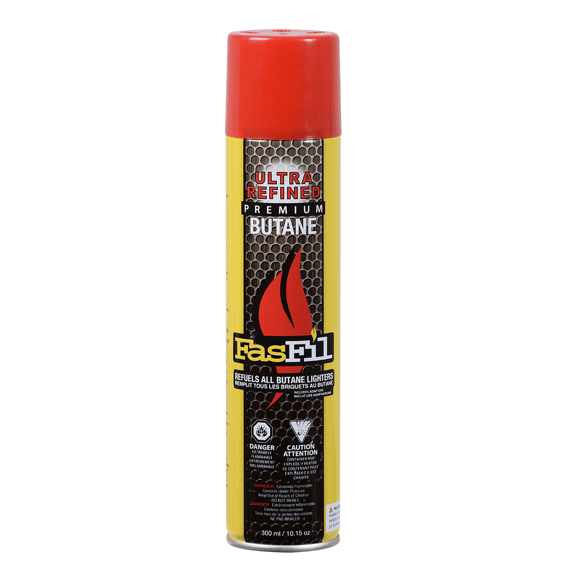 Butane Fasfil 5-Times Refined 10.15 Oz (300Ml) Can 12Ct Carton