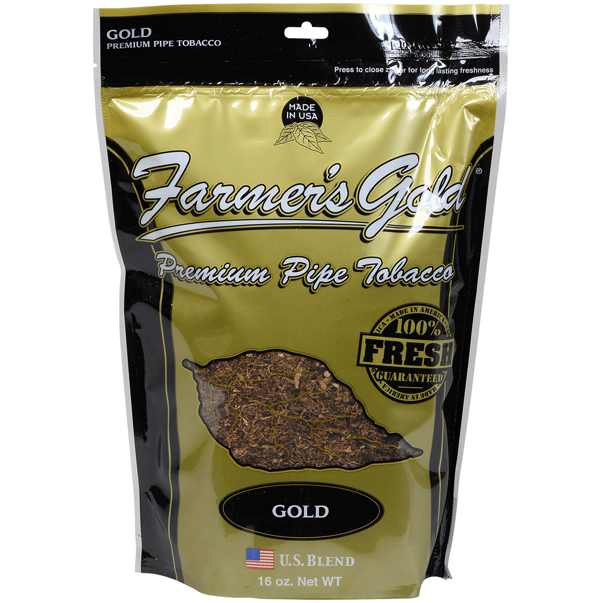 Farmer'S Gold Pipe Tobacco Gold 1 Lb. Bag
