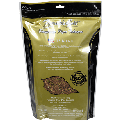 Farmer'S Gold Pipe Tobacco Gold 1 Lb. Bag