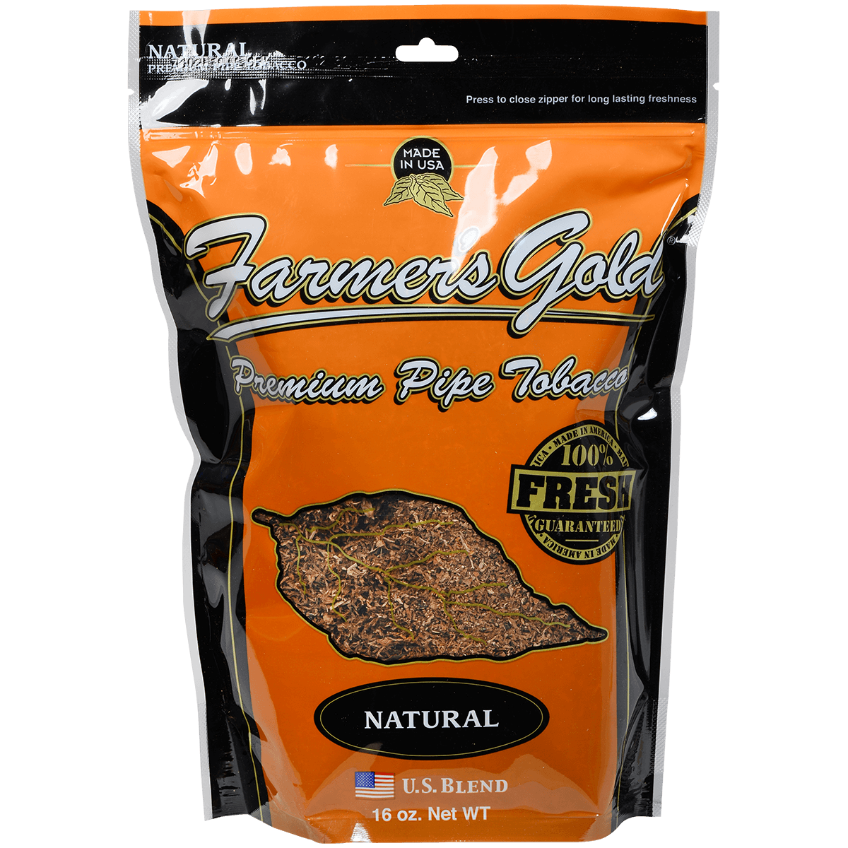 Farmer'S Gold Pipe Tobacco Natural 1 Lb. Bag