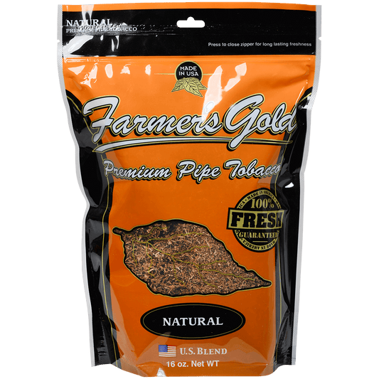 Farmer'S Gold Pipe Tobacco Natural 1 Lb. Bag