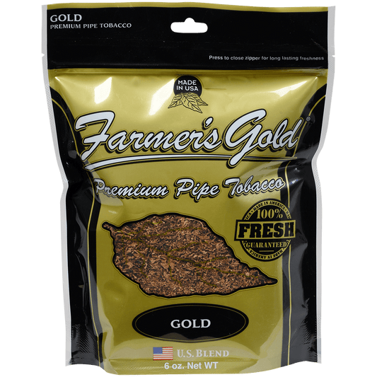 Farmer'S Gold Pipe Tobacco Gold 6 Oz. Bag
