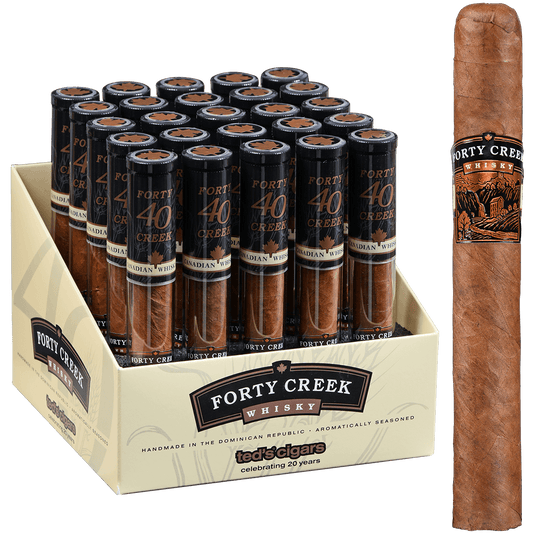 Forty Creek Canadian Whisky Glass Tubes 25 Ct. Box 6.00X50