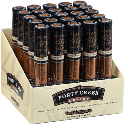 Forty Creek Canadian Whisky Glass Tubes 25 Ct. Box 6.00X50