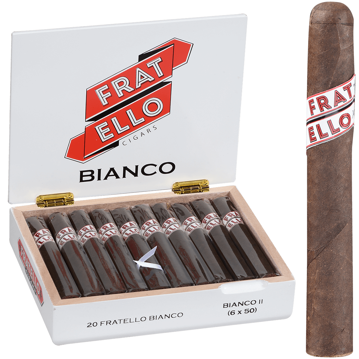 Fratello Bianco Ii 6.00X50 20 Ct. Box