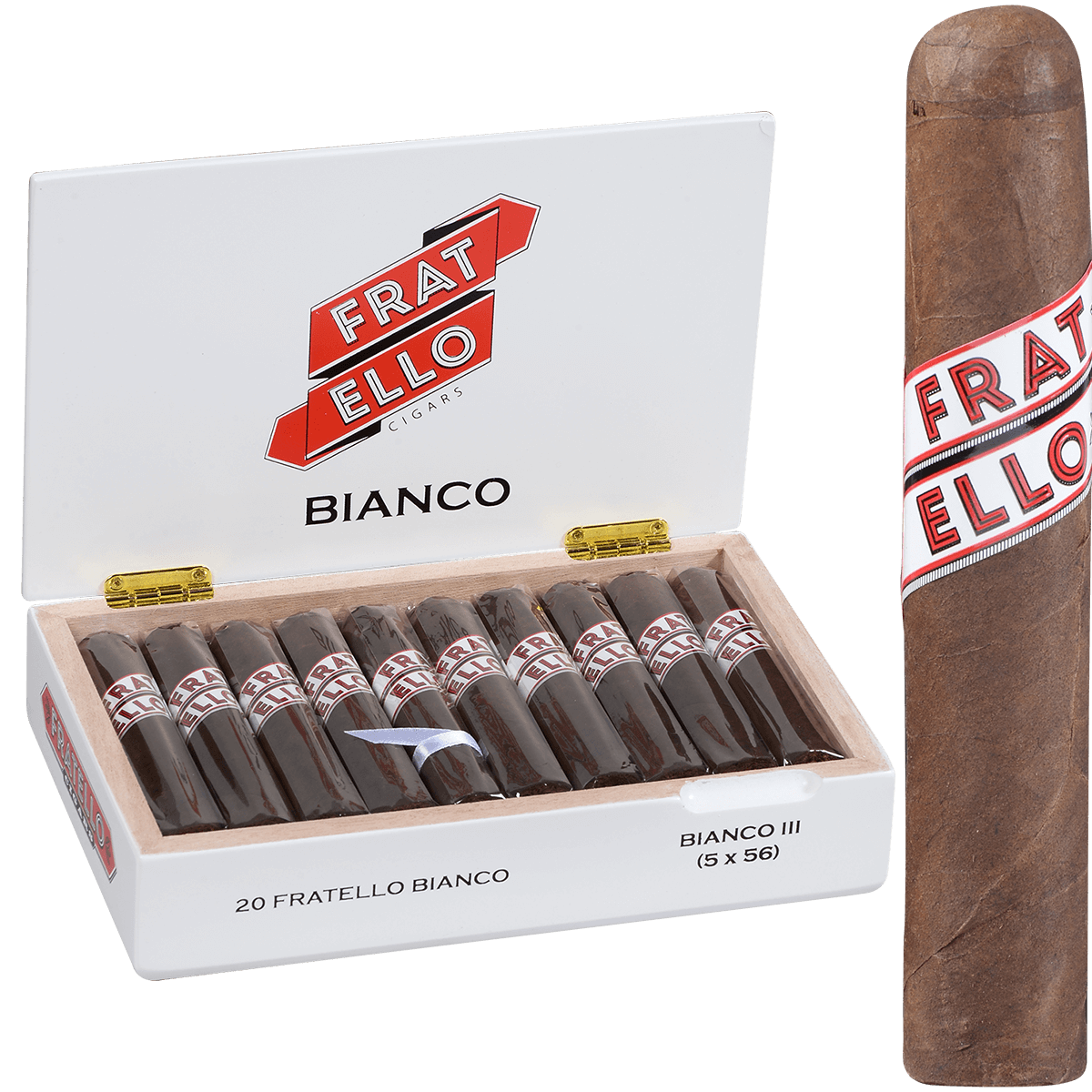 Fratello Bianco Iii 5.00X56 20 Ct. Box