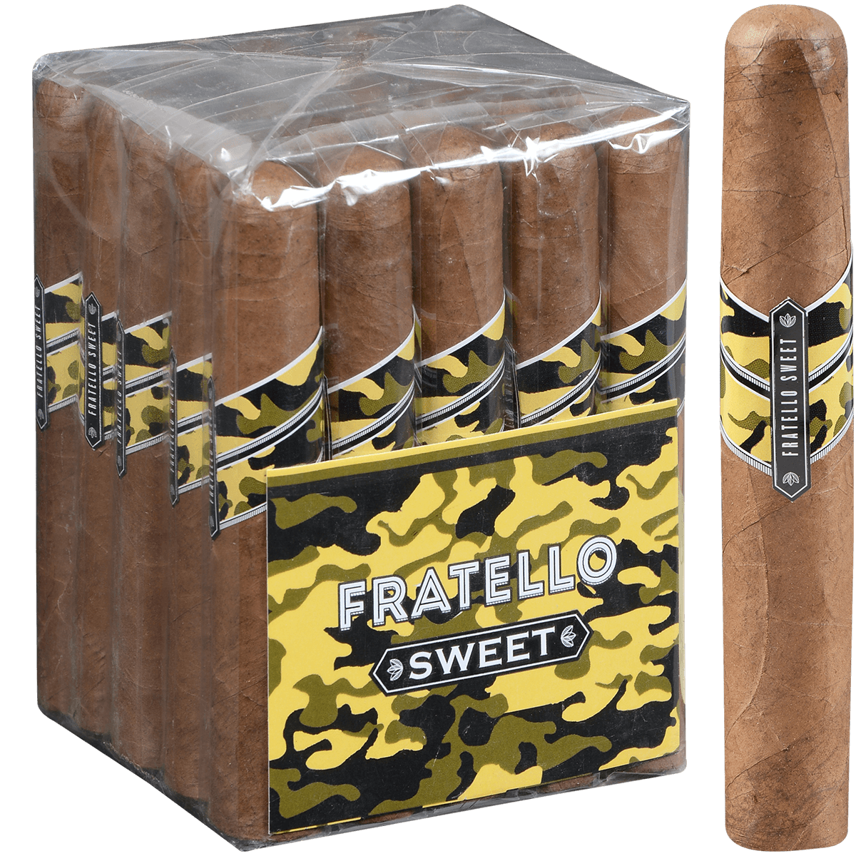 Fratello Camo Sweet Robusto 25 Ct. Bundle