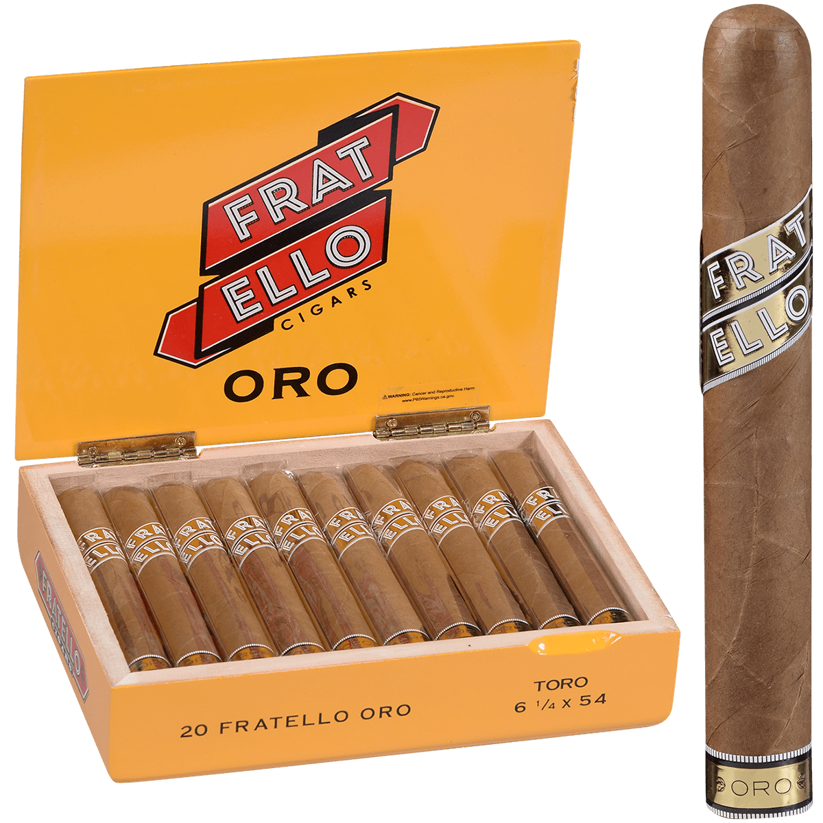 Fratello Oro Toro 20 Ct. Box 6.25X54