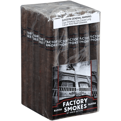 Factory Smokes Maduro Churchill 25 Ct. Bundle 7.00X50