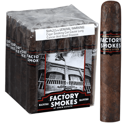 Factory Smokes Maduro Robusto 25 Ct. Bundle 5.00X54