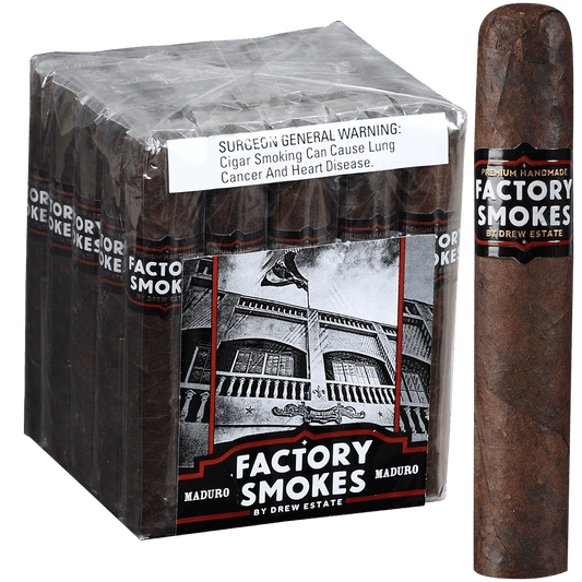 Factory Smokes Maduro Robusto 25 Ct. Bundle 5.00X54