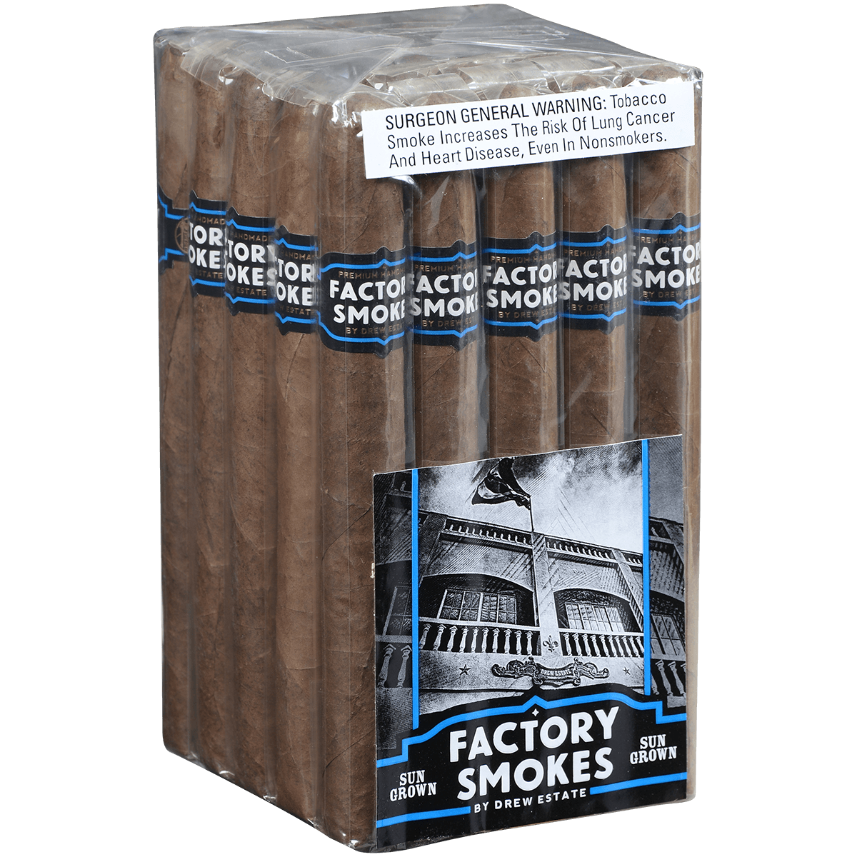 Factory Smokes Sungrown Churchill 25 Ct. Bundle 7.00X50